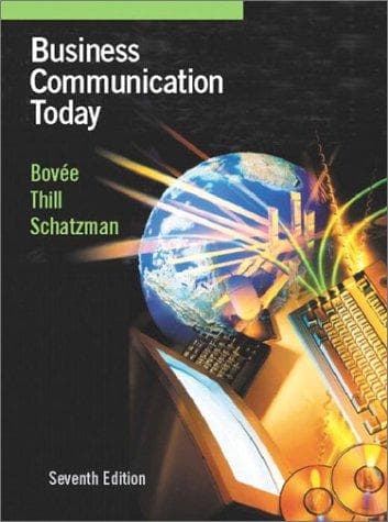 Tapa de Business Communication Today