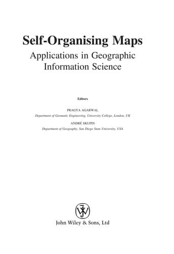 Tapa de Self-organising maps