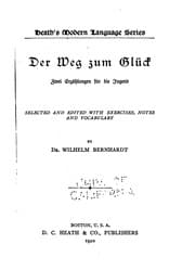 Tapa de Der Weg zum Glück