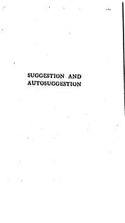 Tapa de Suggestion and autosuggestion