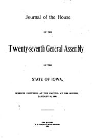 Tapa de Journal of the House of Representatives of the ... Regular Session of the ...