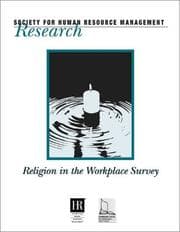 Tapa de Religion in the workplace survey