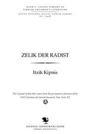 Tapa de Zeliḳ der radisṭ un andere dertseylungen