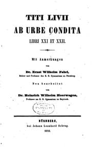 Tapa de Titi Livii Ab urbe condita libri XXI et XXII
