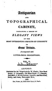 Tapa de Antiquarian and Topographical Cabinet: Containing a Series of Elegant Views ...