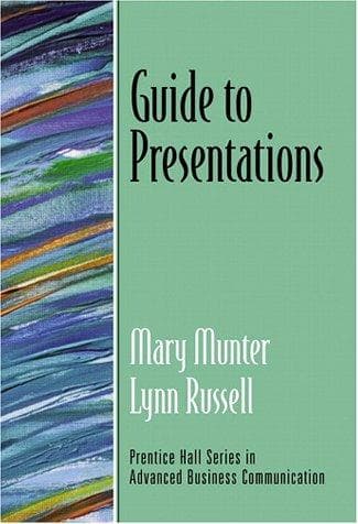 Tapa de Guide to Presentations