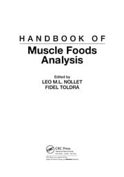 Tapa de Handbook of muscle foods analysis