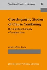 Tapa de Crosslinguistic studies of clause combining