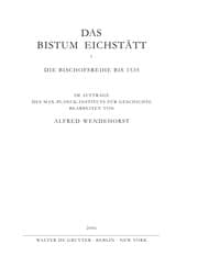 Tapa de Das Bistum Eichstätt