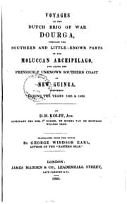 Tapa de Voyages of the Dutch brig of war Dourga