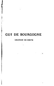Tapa de Gui de Bourgogne