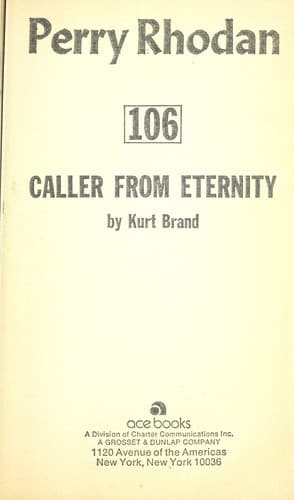 Tapa de Caller From Eternity