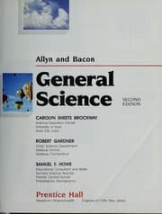 Tapa de Allyn and Bacon general science