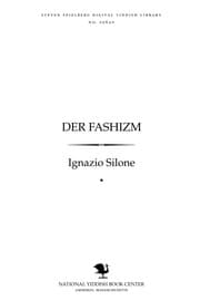 Tapa de Der fashizm