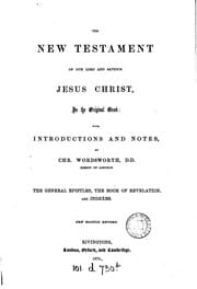 Tapa de THE NEW TESTAMENT OF OUR LORD AND SAVIOUR JESUS CHRIST,