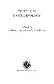 Tapa de Ethics and biotechnology