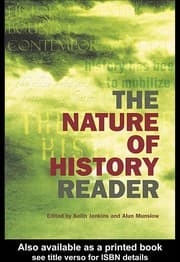 Tapa de The nature of history reader
