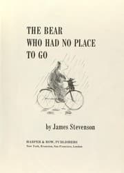 Tapa de The bear who had no place to go