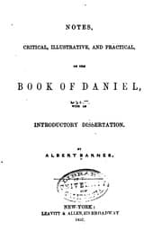 Tapa de Notes, critical, illustrative, and practical, on the book of Daniel