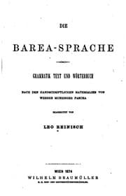 Tapa de Die Barea-Sprache