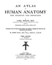 Tapa de An Atlas of Human Anatomy for Students and Physicians