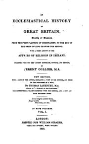 Tapa de An ecclesiastical history of Great Britain ...