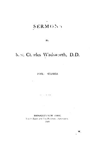 Tapa de Sermons