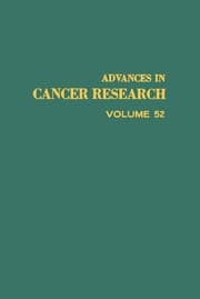 Tapa de Advances in cancer research