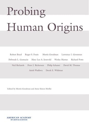 Tapa de Probing human origins