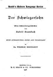 Tapa de Der Schwiegersohn: Eine Schneidergeschichte