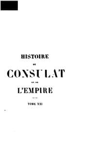 Tapa de Histoire du consulat et de l'empire
