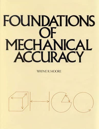 Tapa de Foundations of mechanical accuracy