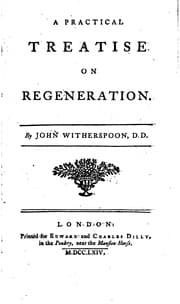 Tapa de a practical treatise on regeration