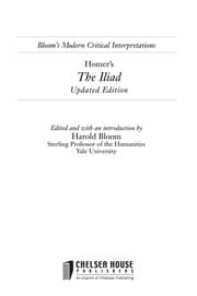 Tapa de Homer's The Iliad