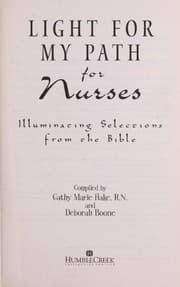 Tapa de Light My Path for Nurses: Illuminating Selections from the Bible