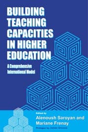 Tapa de Building teaching capacities in higher education