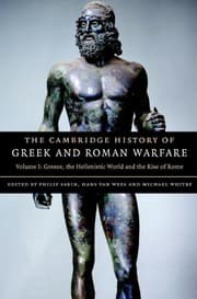 Tapa de The Cambridge history of Greek and Roman warfare