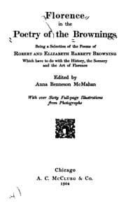 Tapa de Florence in the poetry of the Brownings