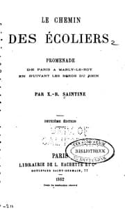 Tapa de Le chemin des écoliers: promenade de Paris à Marly-le-Roy, en suivant les ...