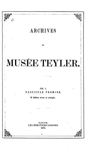 Tapa de Archives