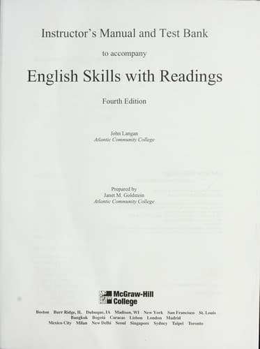 Tapa de Im/TB Engl Skls +Rdgs
