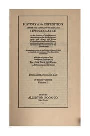 Tapa de History of the Expedition Under the Command of Captains Lewis & Clarke to the Sources of the ...