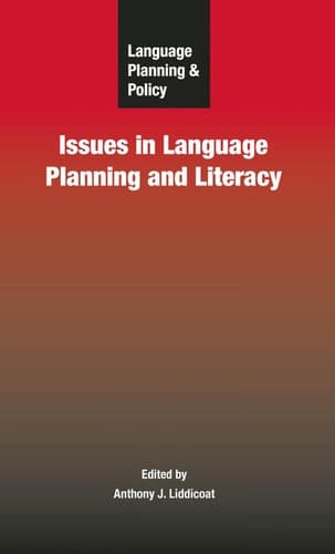 Tapa de Language planning and policy