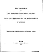 Tapa de Festschrift zur Feier des hundertfünfzigjährigen Bestehens der königlichen ...