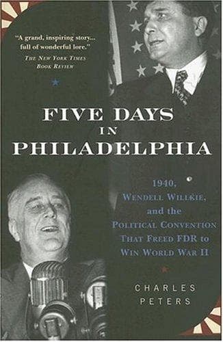 Tapa de Five Days in Philadelphia