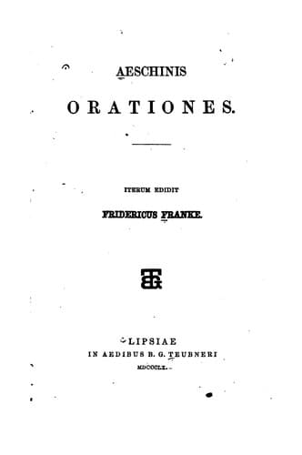 Tapa de Orationes