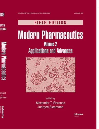 Tapa de Modern pharmaceutics