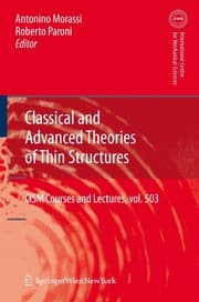 Tapa de Classical and advanced theories of thin structures