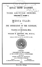 Tapa de Mesca Ulad, or The intoxication of the Ultonians