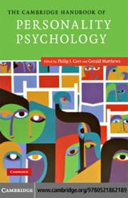 Tapa de The Cambridge handbook of personality psychology